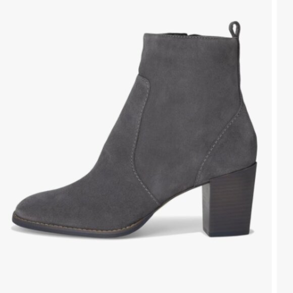 NEW BERNARDO Made In Brazil Suede Norwich Booties in mink for women 725 8j4 - Picture 1 of 7